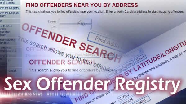 National registar of sex offenders